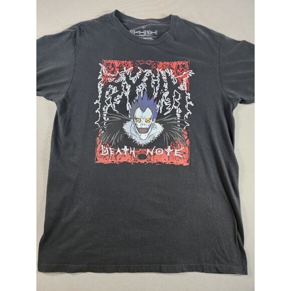 Shonen Jump Death Note Ryuk Ripple Junction Anime Black T Shirt Mens Large - Picture 1 of 5